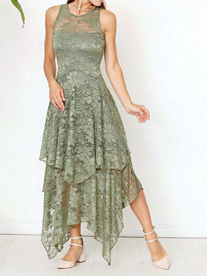 Elegant Floral Maxi Dress With  Surplice  Versatile Summer Dress For Women
