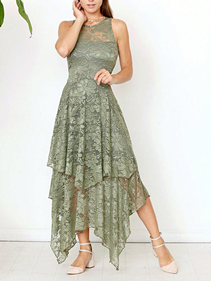 Elegant Floral Maxi Dress With  Surplice  Versatile Summer Dress For Women
