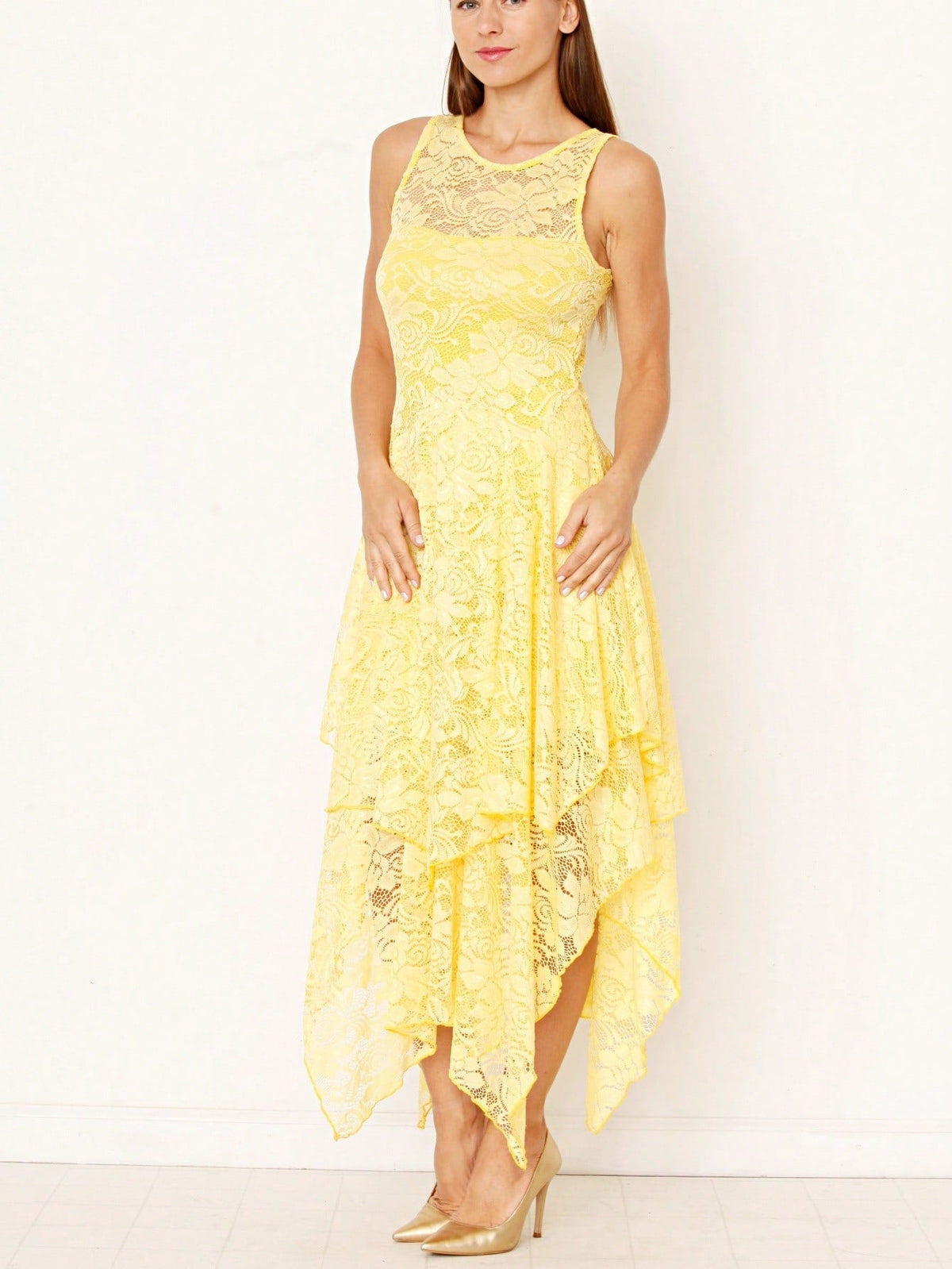 Elegant Floral Maxi Dress With  Surplice  Versatile Summer Dress For Women