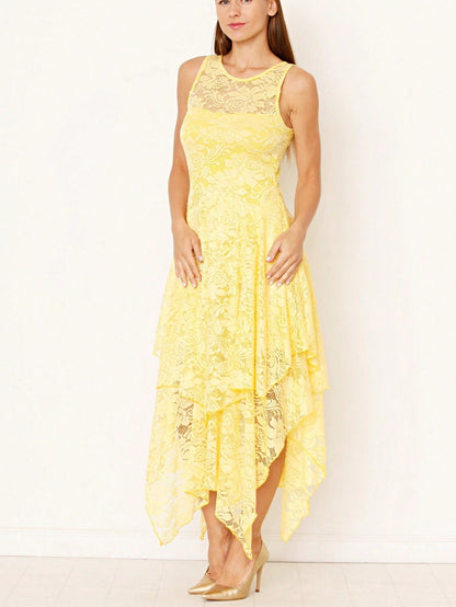 Elegant Floral Maxi Dress With  Surplice  Versatile Summer Dress For Women