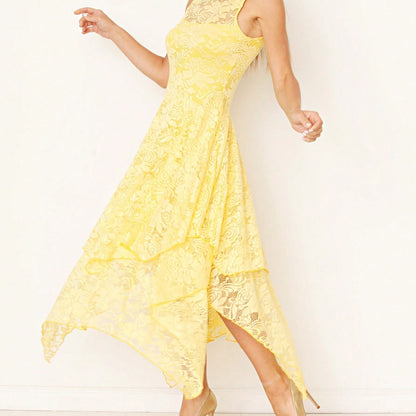 Elegant Floral Maxi Dress With  Surplice  Versatile Summer Dress For Women