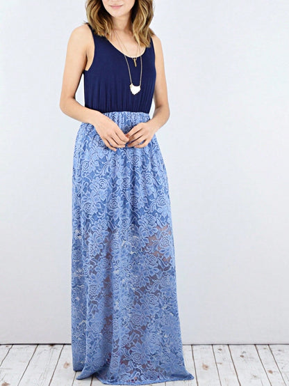 Elegant Floral Maxi Dress With  Surplice  Versatile Summer Dress For Women
