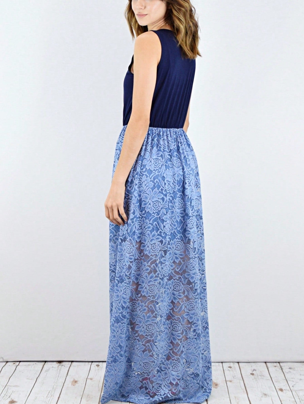 Elegant Floral Maxi Dress With  Surplice  Versatile Summer Dress For Women
