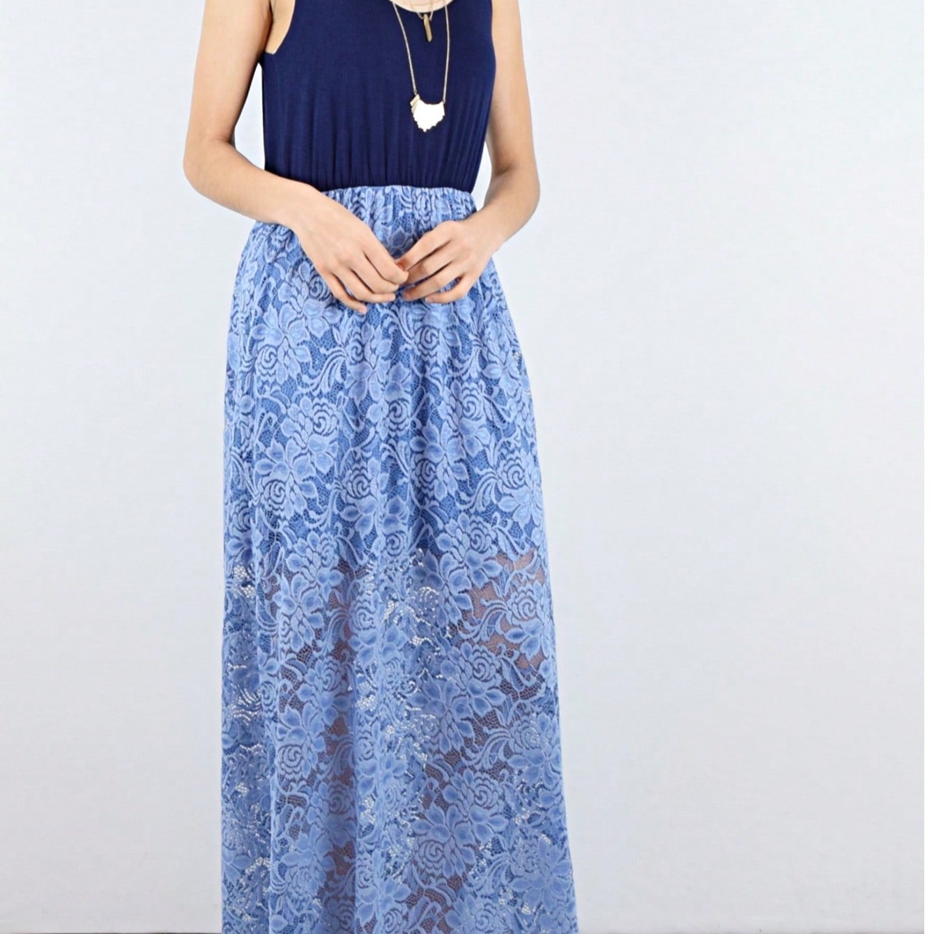 Elegant Floral Maxi Dress With  Surplice  Versatile Summer Dress For Women