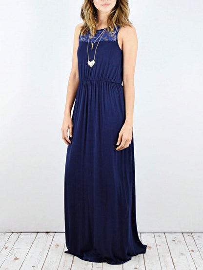 Elegant Floral Maxi Dress With  Surplice  Versatile Summer Dress For Women