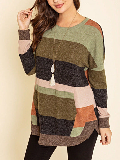 Boho Retro 90's Vintage Preppy Aline Baby Doll Checkered Cotton Top Blouse Cozy Plaid Fall Winter Tunic