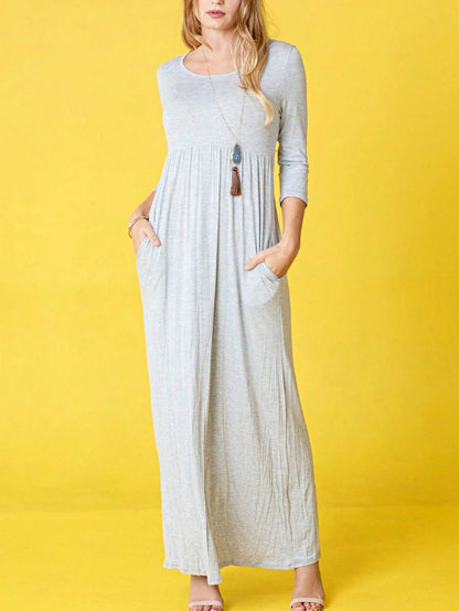 Retro Boho Woven Floral Pink Yellow Maxi Surplice Wrap Sah Dress Front Tie Flutter Sleeve