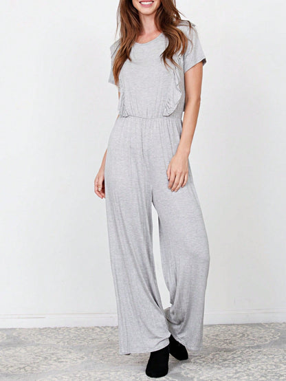 Boho  Retro 60's Romper Stripe Shorts Short Sleeve With Sash Jumpsuit