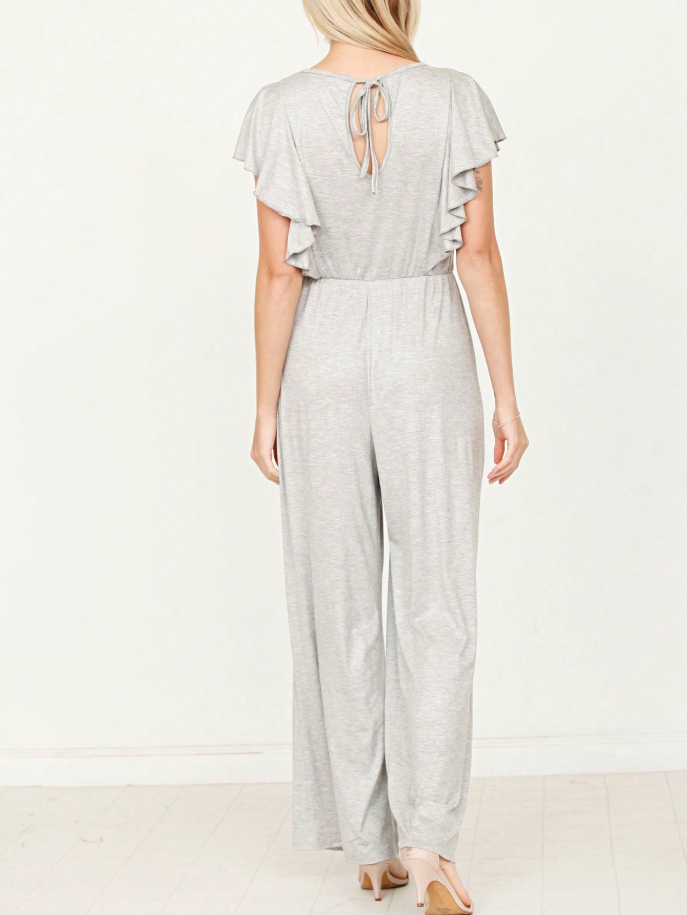 Boho  Retro 60's Romper Stripe Shorts Short Sleeve With Sash Jumpsuit