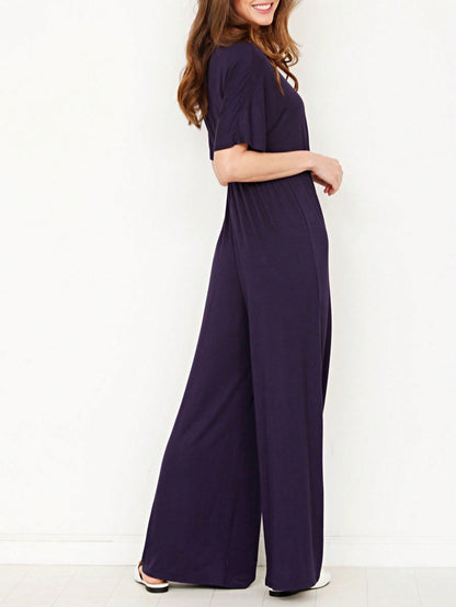 Boho  Retro 60's Romper Stripe Shorts Short Sleeve With Sash Jumpsuit