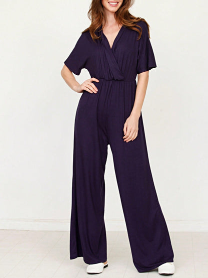 Boho  Retro 60's Romper Stripe Shorts Short Sleeve With Sash Jumpsuit