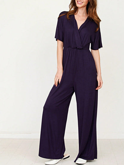 Boho  Retro 60's Romper Stripe Shorts Short Sleeve With Sash Jumpsuit