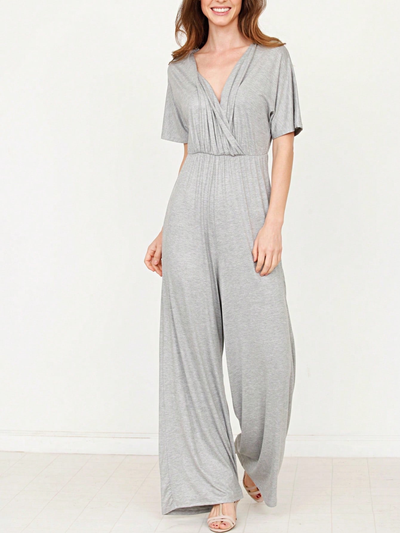 Boho  Retro 60's Romper Stripe Shorts Short Sleeve With Sash Jumpsuit