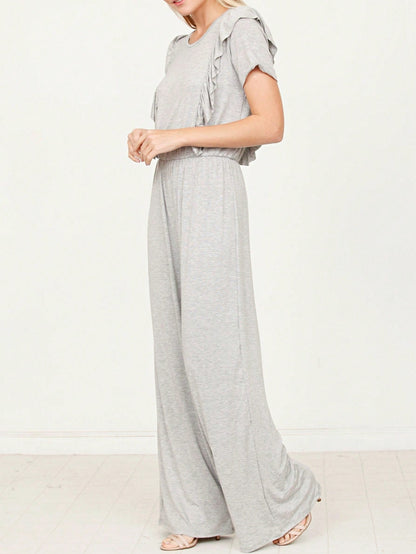 Boho  Retro 60's Romper Stripe Shorts Short Sleeve With Sash Jumpsuit