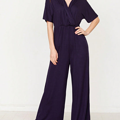 Boho  Retro 60's Romper Stripe Shorts Short Sleeve With Sash Jumpsuit