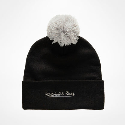 Mitchell & Ness Men's NHL Punch Out Pom Knit Kings Knit Hat