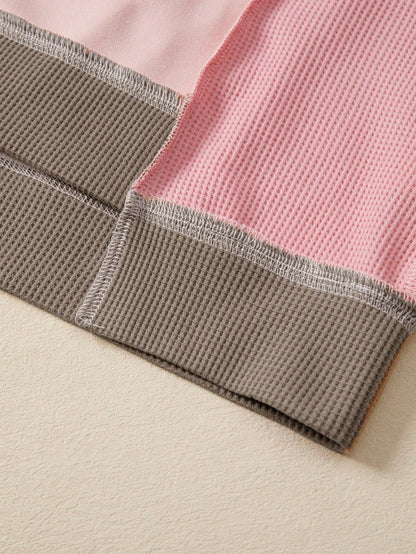 Boho Retro 90's Cotton Mix  Drop Shoulder Stripe Raglan Oversized Side Slit Dolman Shirt Top  Sweatshirt Pullover