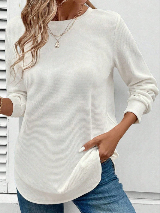 Boho Retro Vintage 90's Green Pink Stripe Cotton Drop Shoulder Color Block Sleeve Top Shirt Sweatshirt Pullover