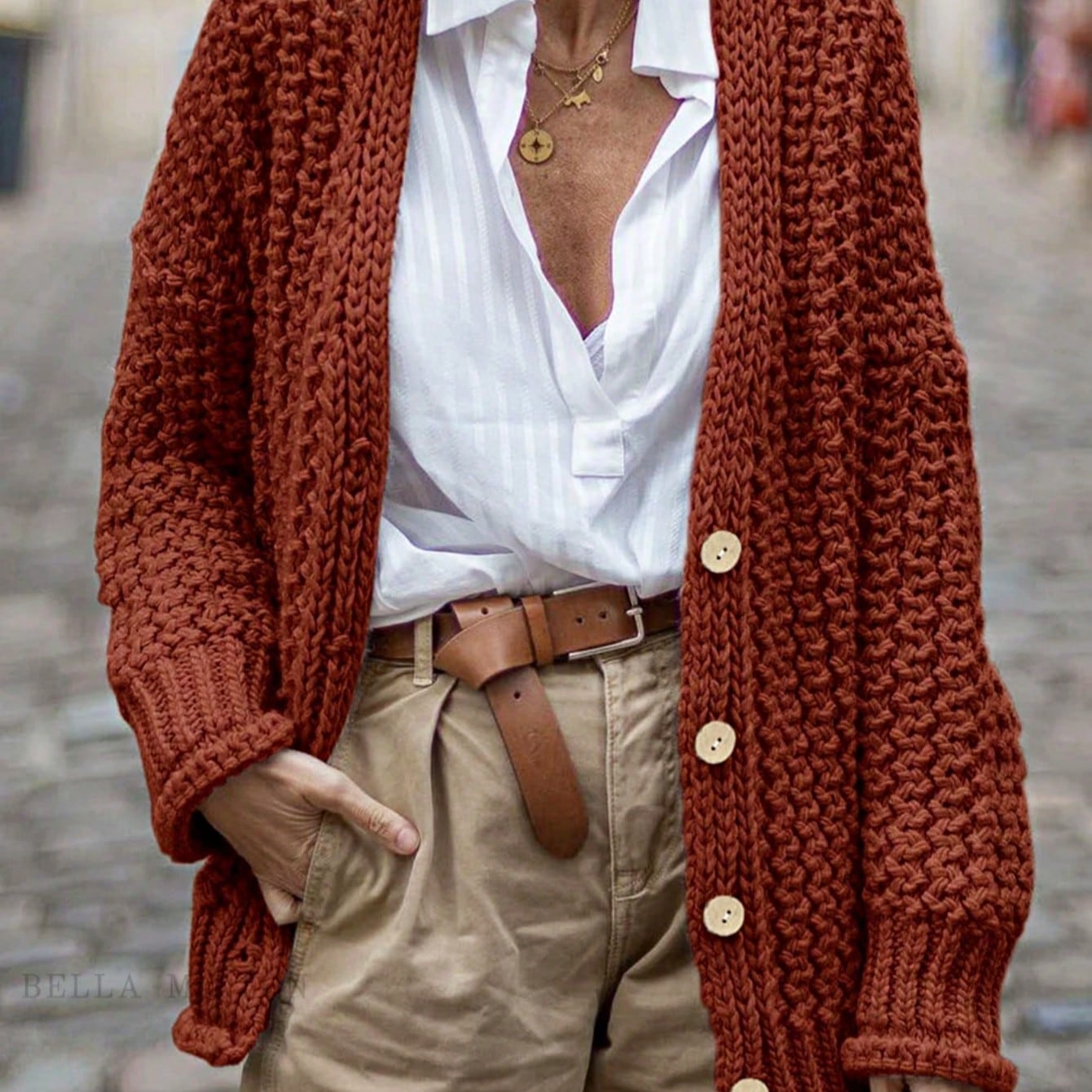 Boho Retro Crochet Knit Hollow Light Weight Dolman Batwing Sleeve Oversized Boyfriend Cardigan
