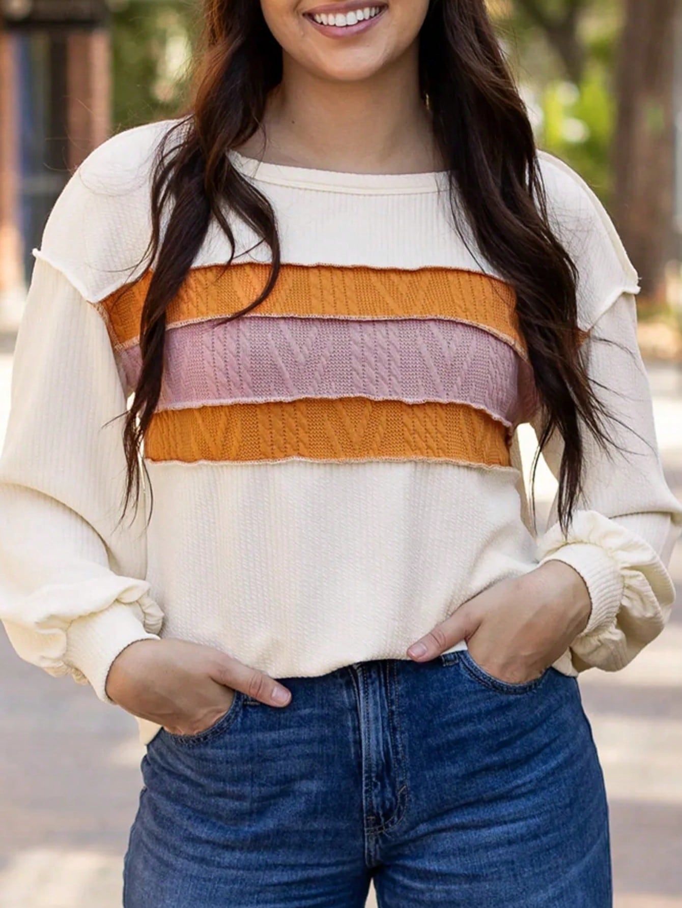 Boho Retro 60's Ribbed Tab Sleeve Drop Shoulder Pocket Over Sized Half Sleeve Sage Charcoal Grey Crew Neck Top Shirt Blouse