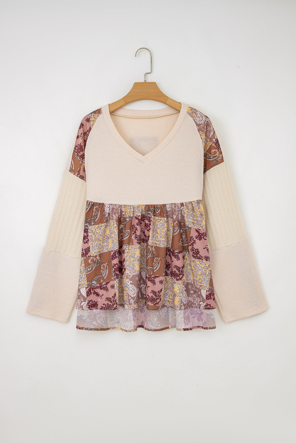 Threaded Pear Colette Sleeve Loose top Long Sleeve Top