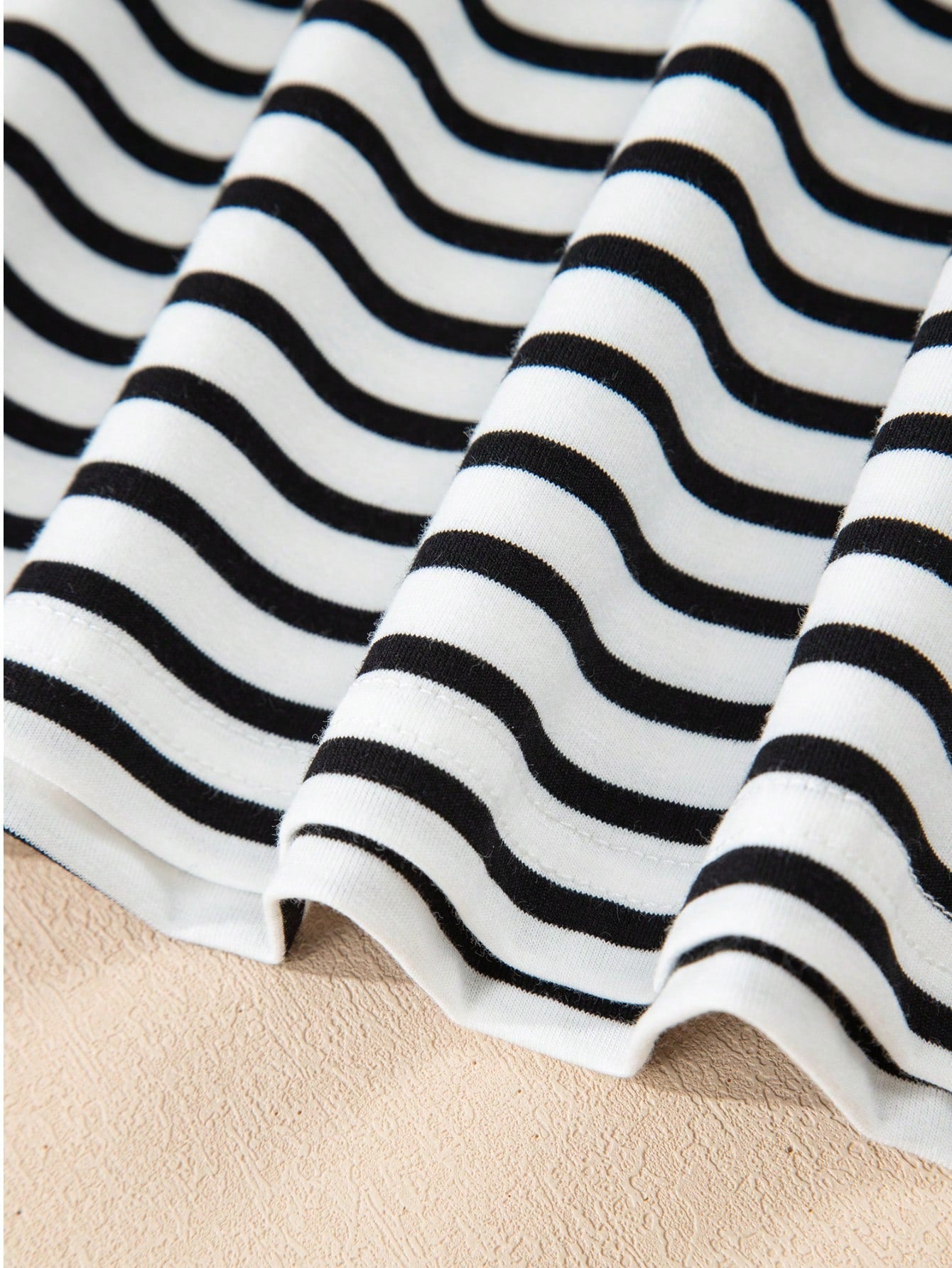 Boho Retro 90's Cotton Mix  Drop Shoulder Stripe Raglan Oversized Side Slit Dolman Shirt Top  Sweatshirt Pullover