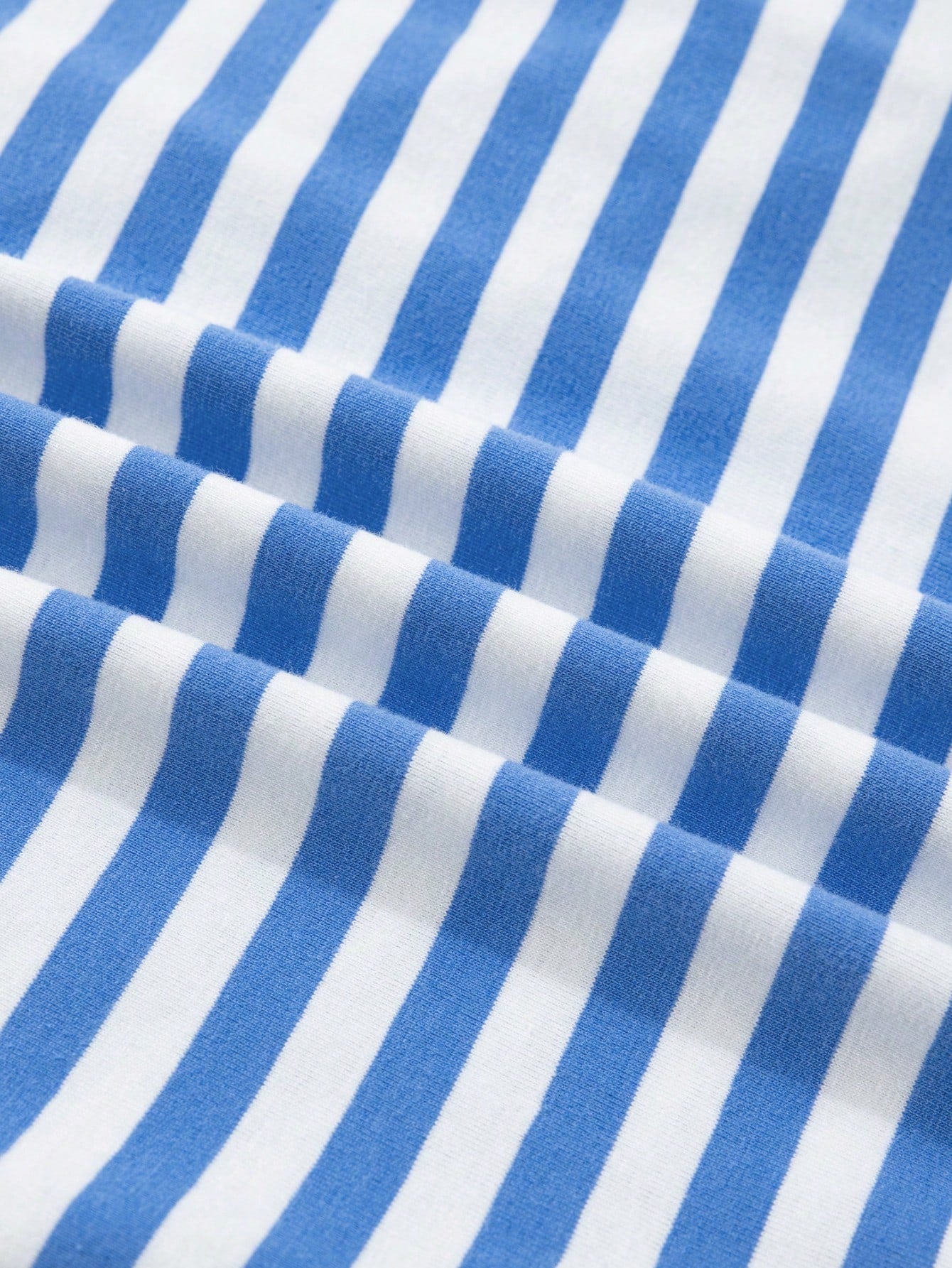 Cotton Stripe Nautical Tie Contrast Trim Round Neck T Shirt Mini Dress