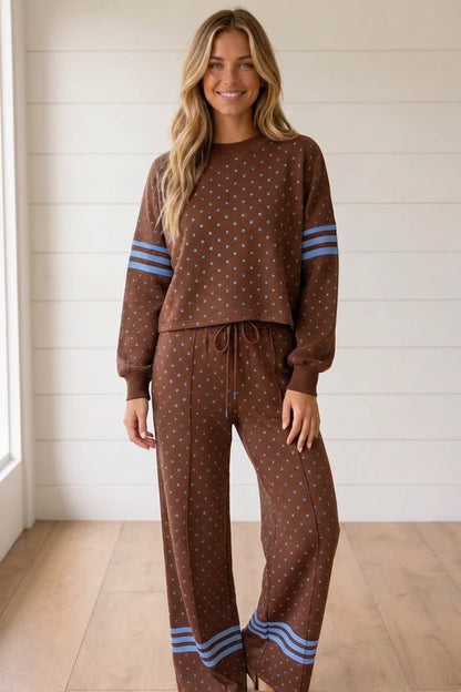 Threaded Pear Rossa Relaxed 2pcs Pant Set