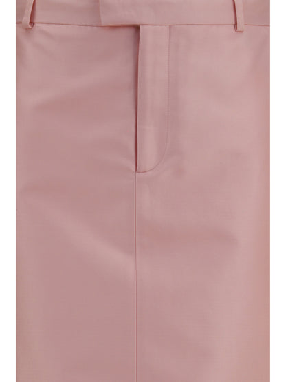 Skirt Silk Faille Hopeful Pink