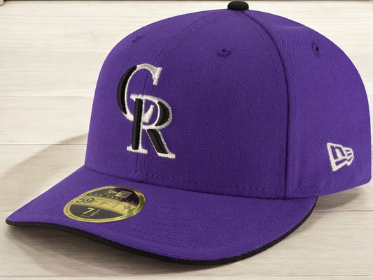 New Era Men's MLB Colorado Rockies 2017 Low Profile Authentic 5950