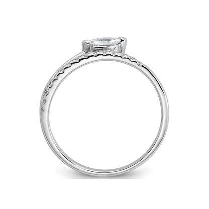 Fancy Cubic Zirconia Fashion Snake Pave Ring