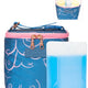 Blue Boob Bag