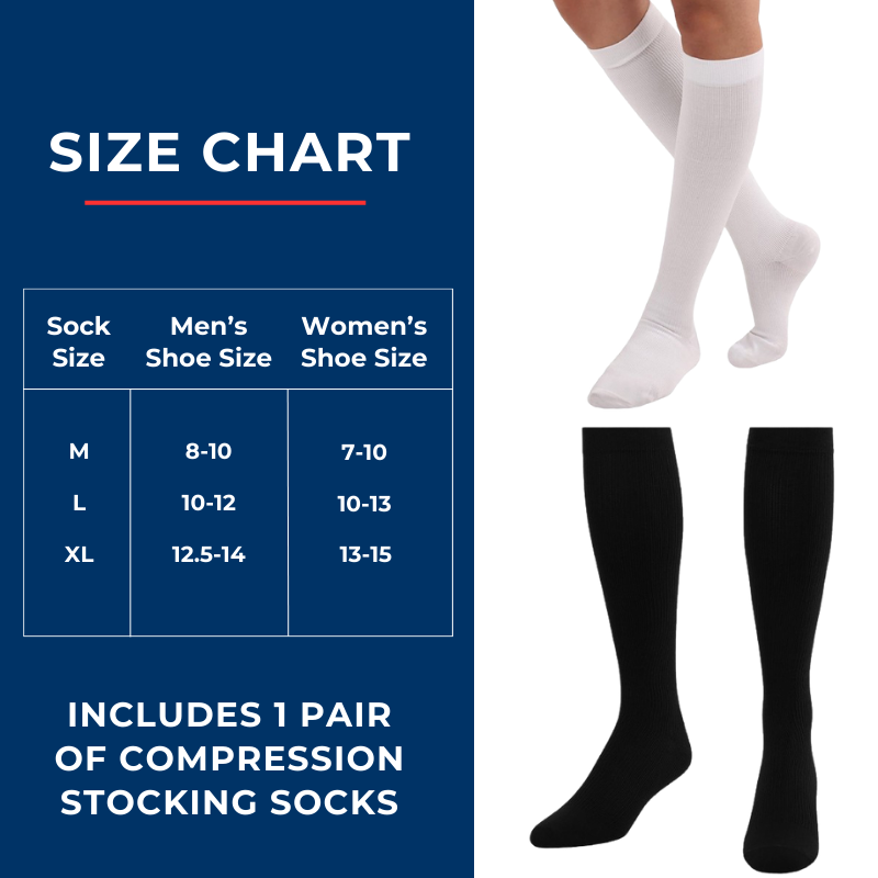 Medical Compression Stockings (Over The Calf)
