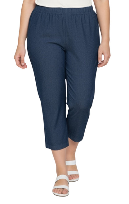 Women's Stretch Denim Capris– Lightweight Stretch