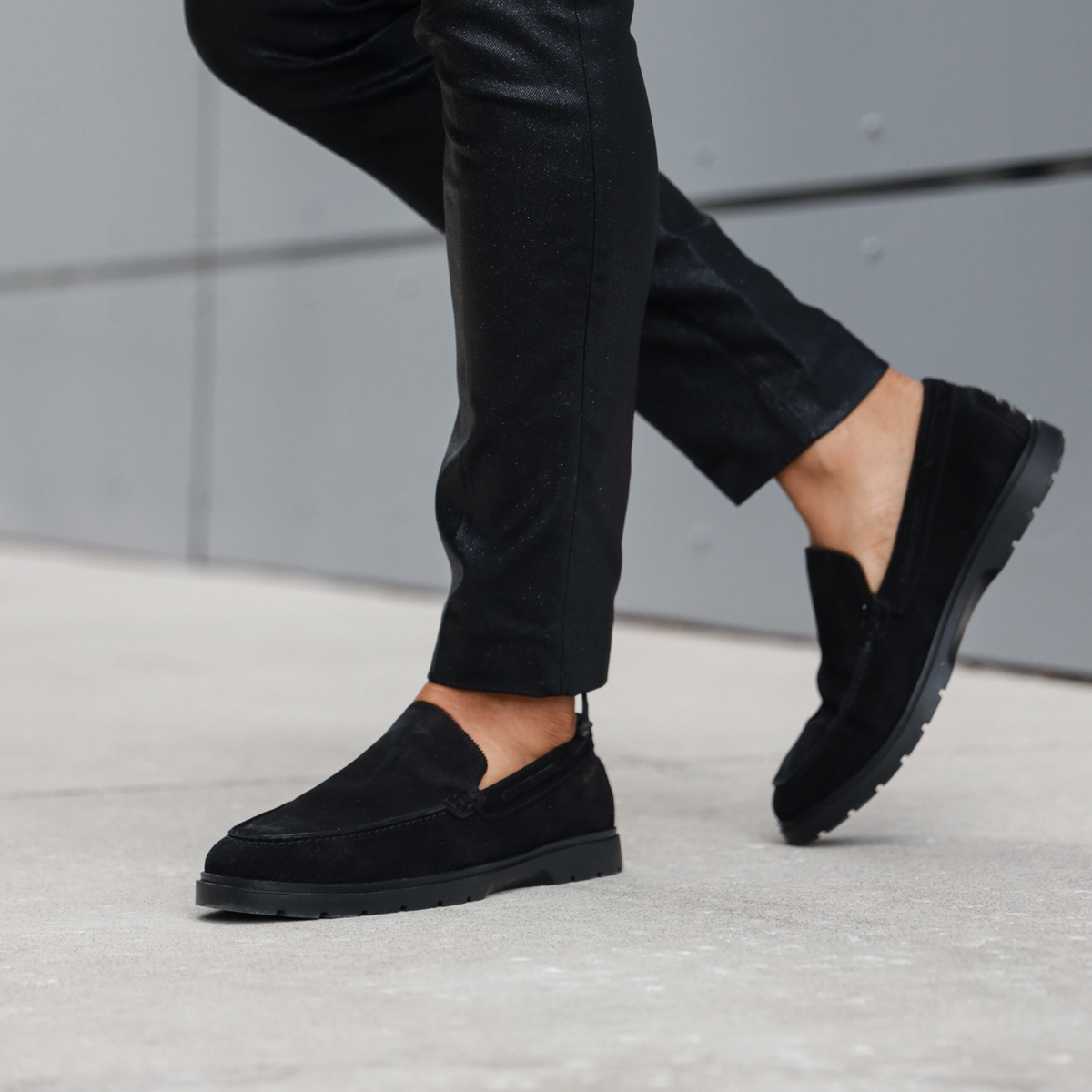 Black Suede-