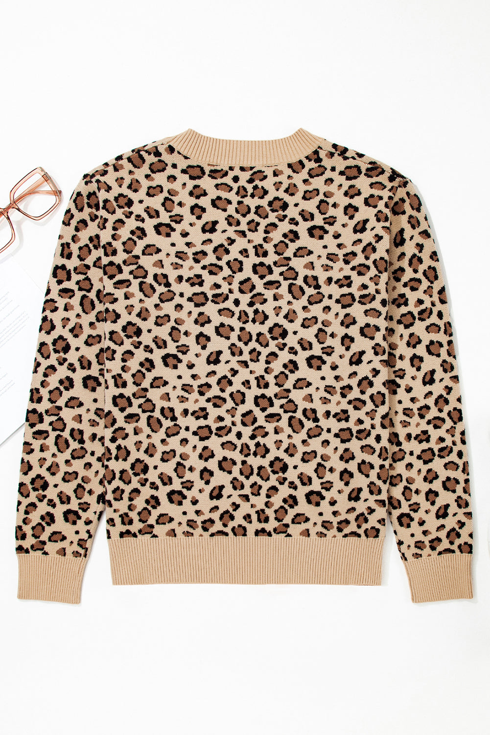Threaded Pear Isabela Print Dolman Sleeve Sweater