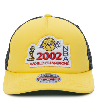 Mitchell & Ness Men's NBA Championship Trucker Lakers Hats