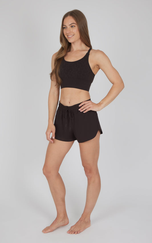 2 PC Seamless Bra Top and Lightstreme Running Short - Our Cafe Story