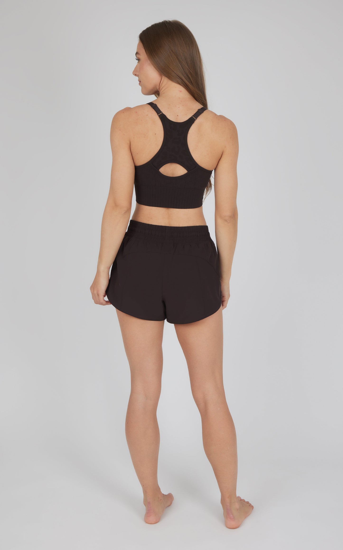 2 PC Seamless Bra Top and Lightstreme Running Short - Our Cafe Story