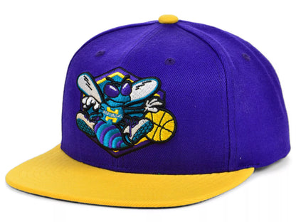 Mitchell & Ness Men's NBA Charlotte Hornets Core Snapback Snapback Caps