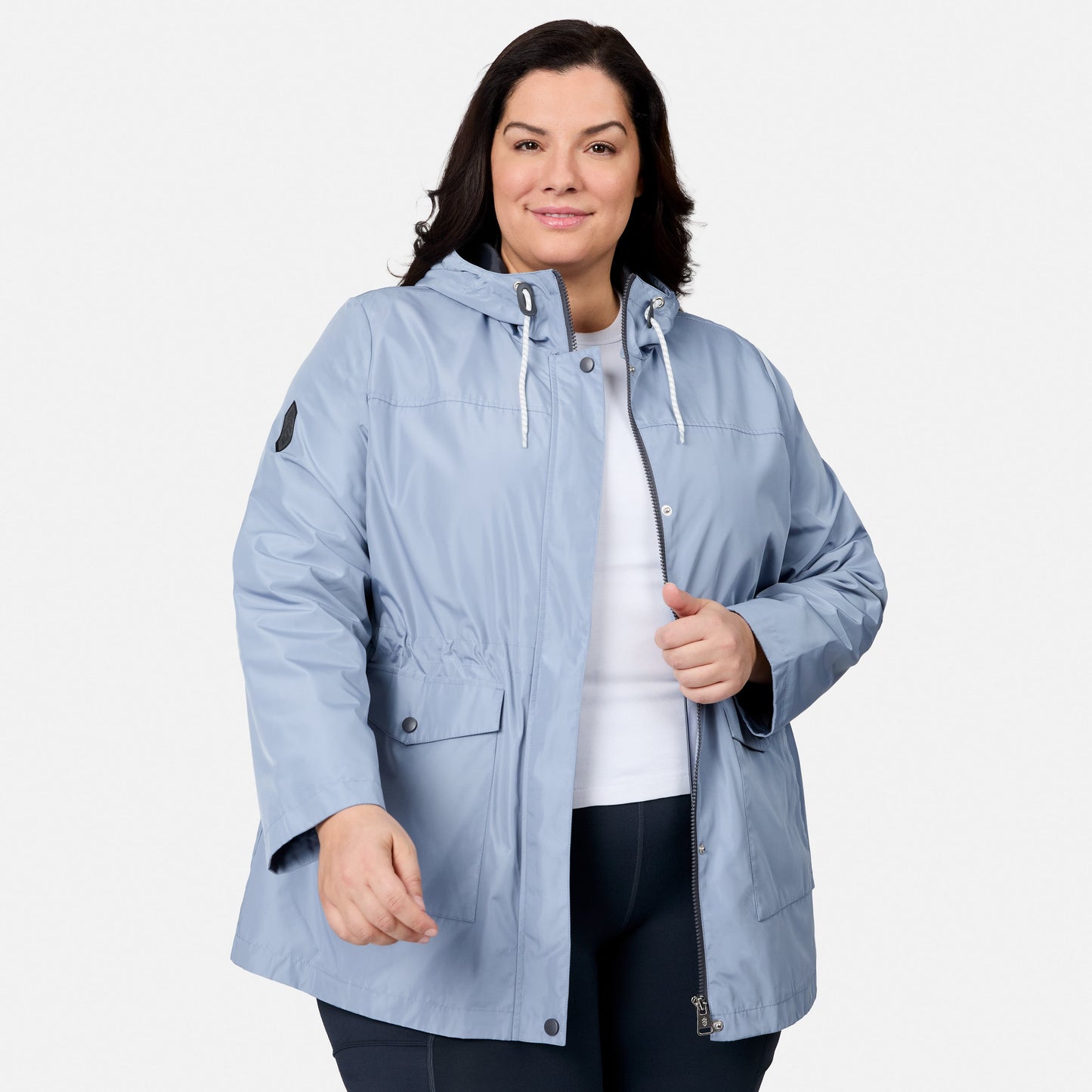 Women's Plus Size Rain Away Anorak Rain Jacket