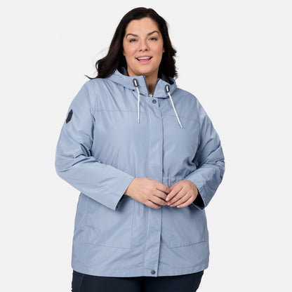 Women's Plus Size Rain Away Anorak Rain Jacket