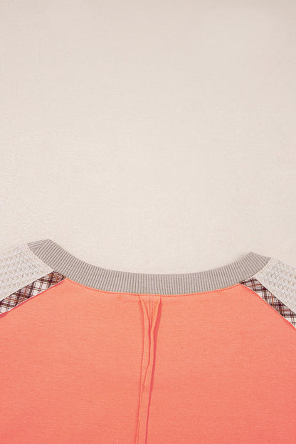 Threaded Pear Adele Patchwork Bracelet Sleeve Top