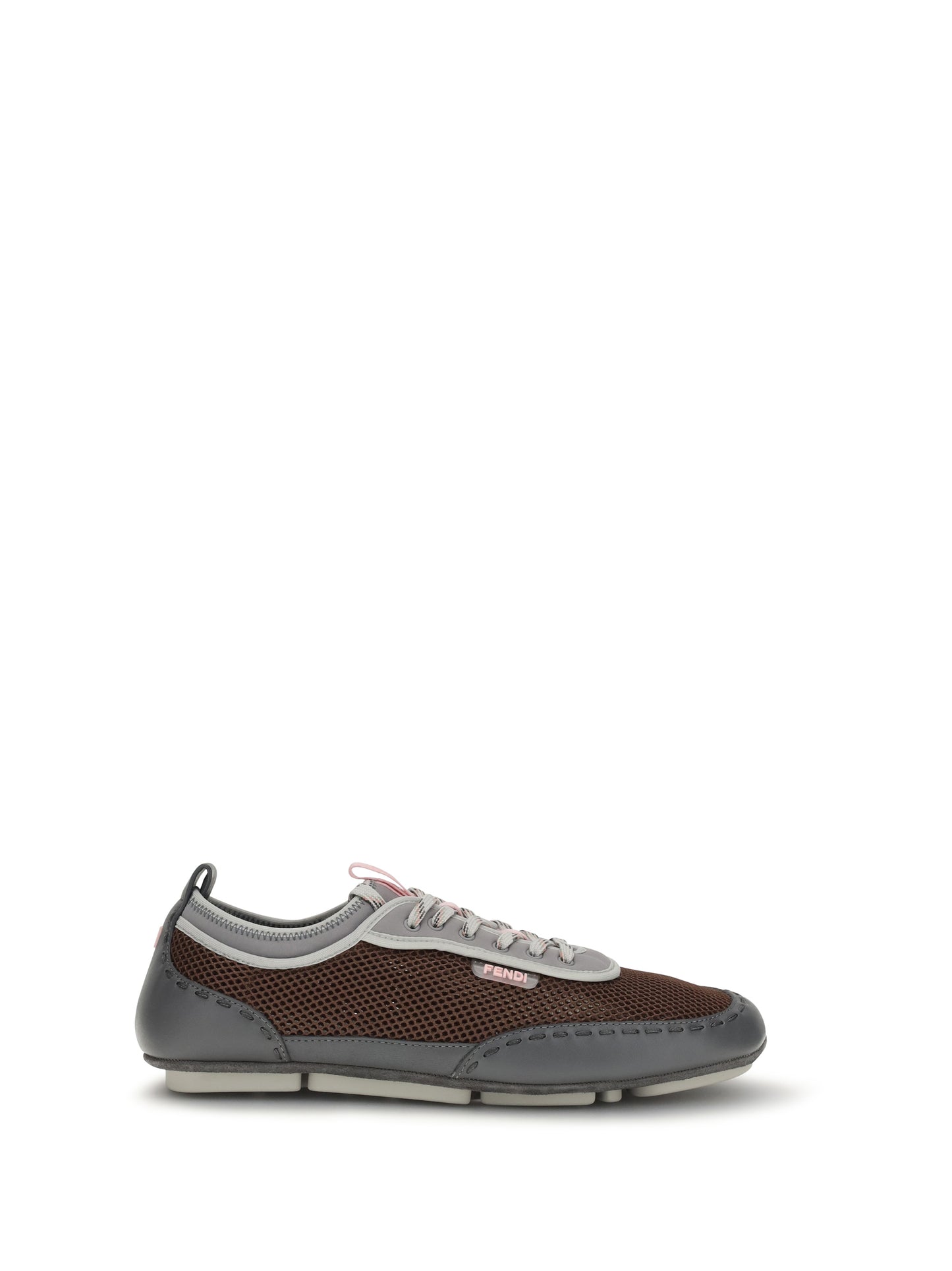 Sneakers Leather and Mesh