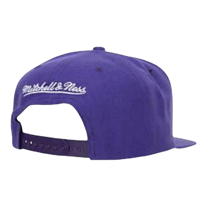 Mitchell & Ness NBA Los Angeles Lakers Team Ground 2.0 Snapback Hat Purple