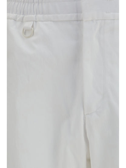 Straight-Leg Trousers White