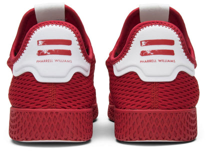 [by8720] Mens Adidas Pharrell X Adidas Tennis Hu 'scarlet Red'
