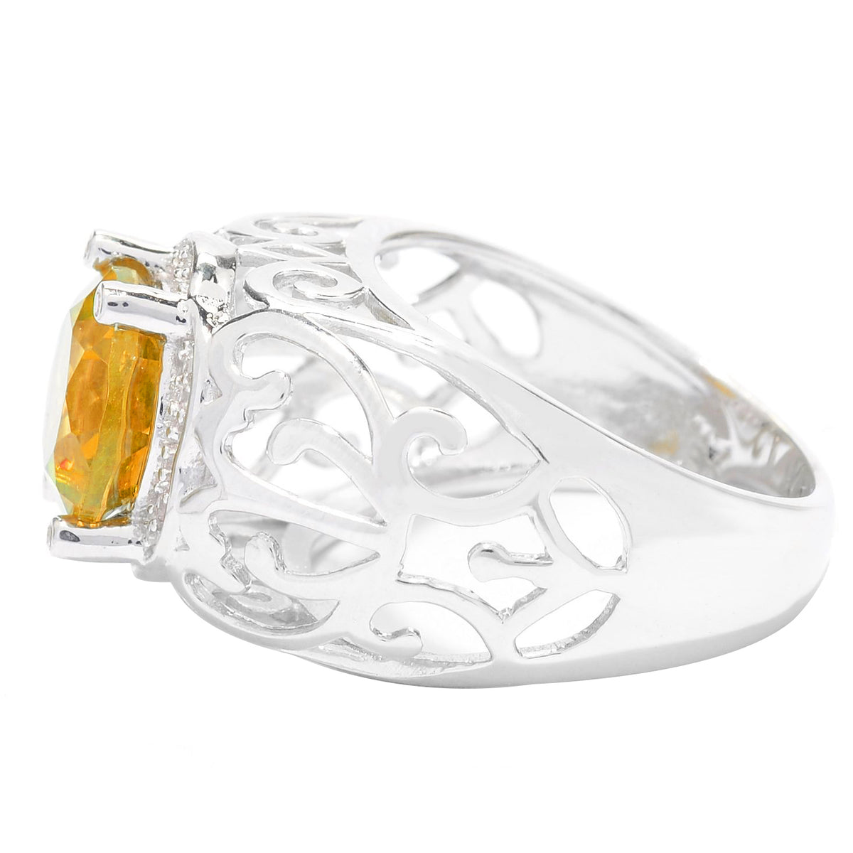Yellow, White-
