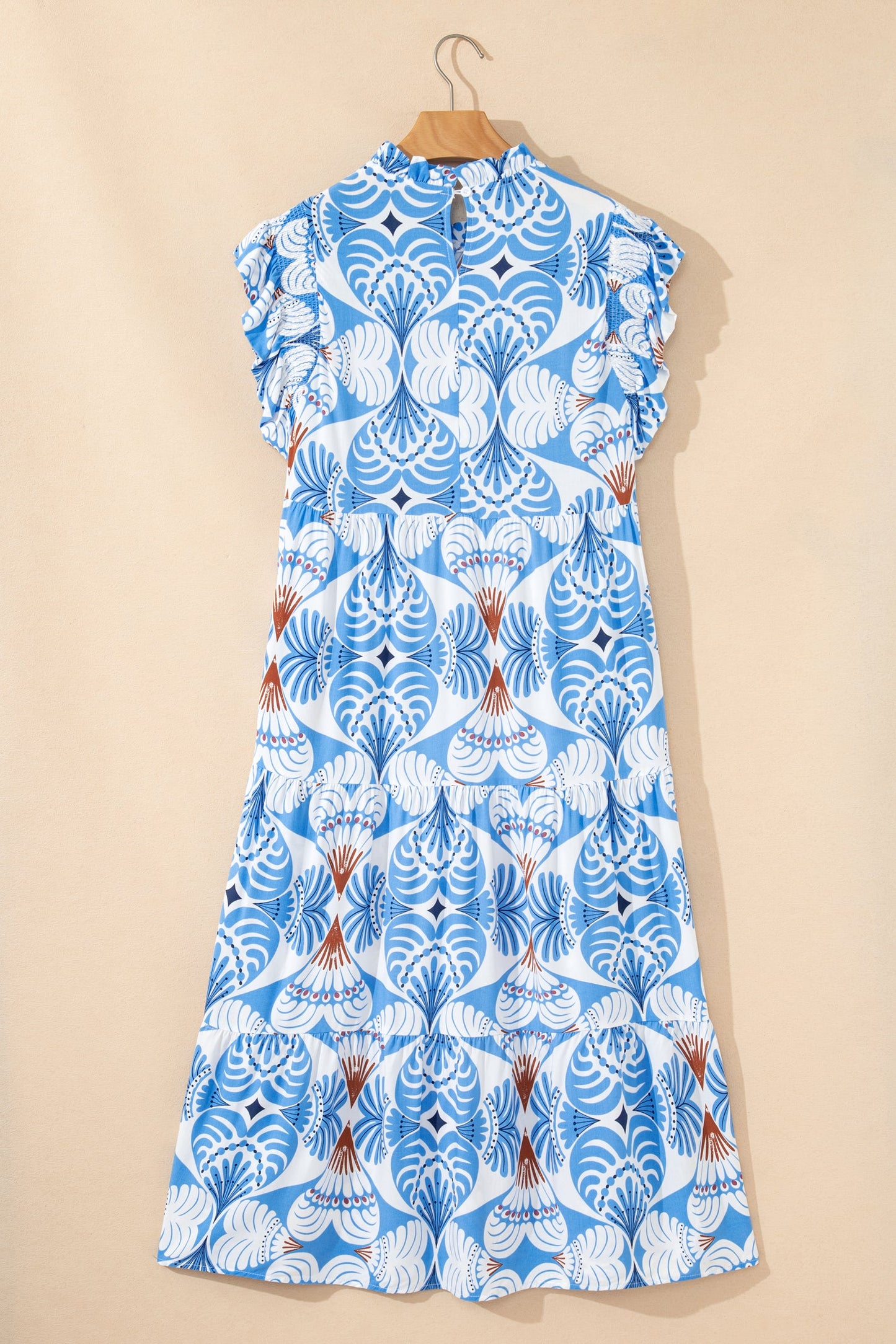 Threaded Pear Whitley Sleeve Vacation Long Dress