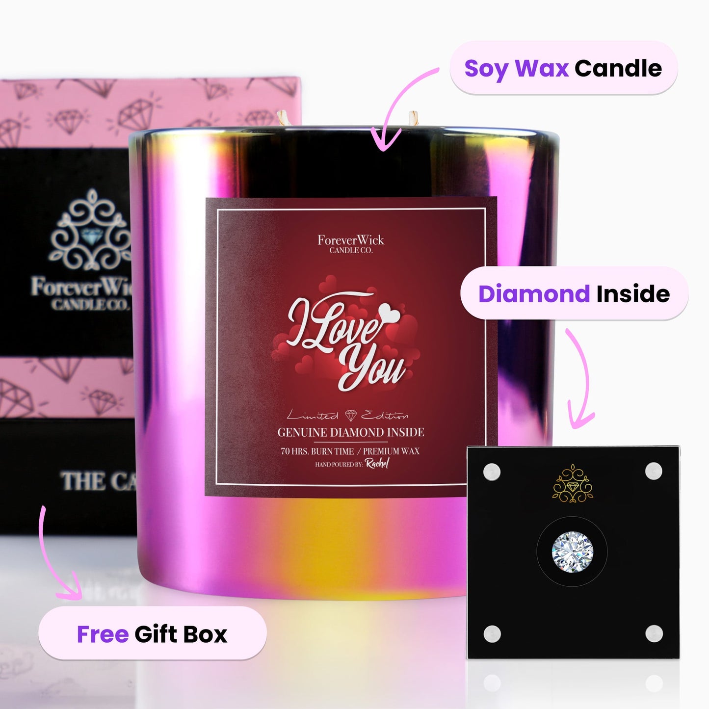 18oz Candle + Gift Box-